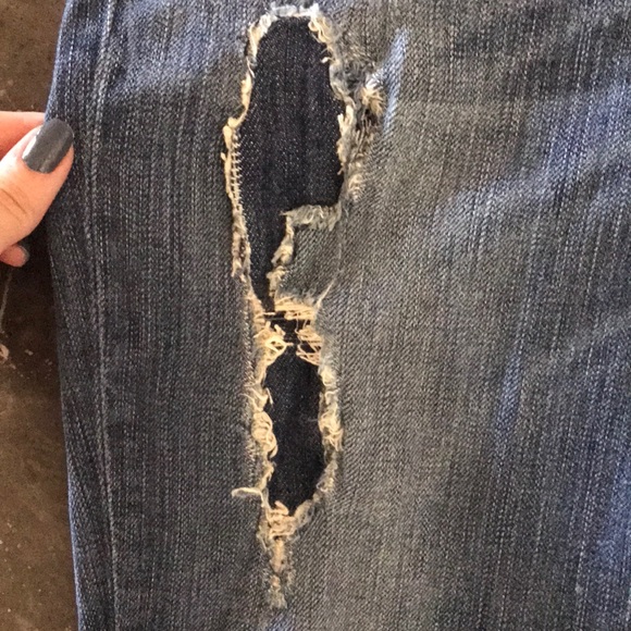 Elizabeth and James Textile Skinny Jeans - Picture 2 of 7